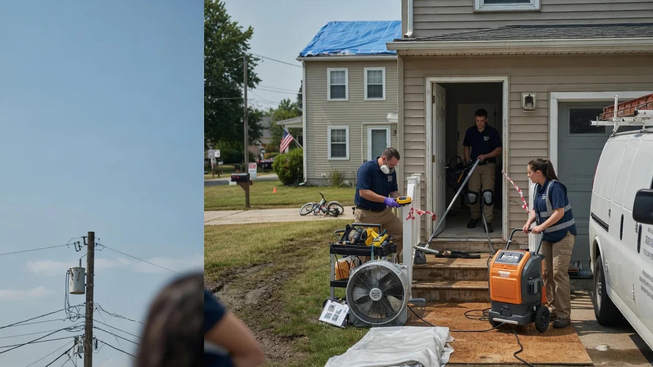 Water Damage Repair in Wolf Lake, IL near me